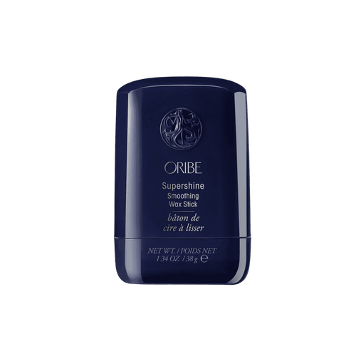 Oribe Supershine Smoothing Wax Stick for polished flyaway control, smooth detail, and high shine.