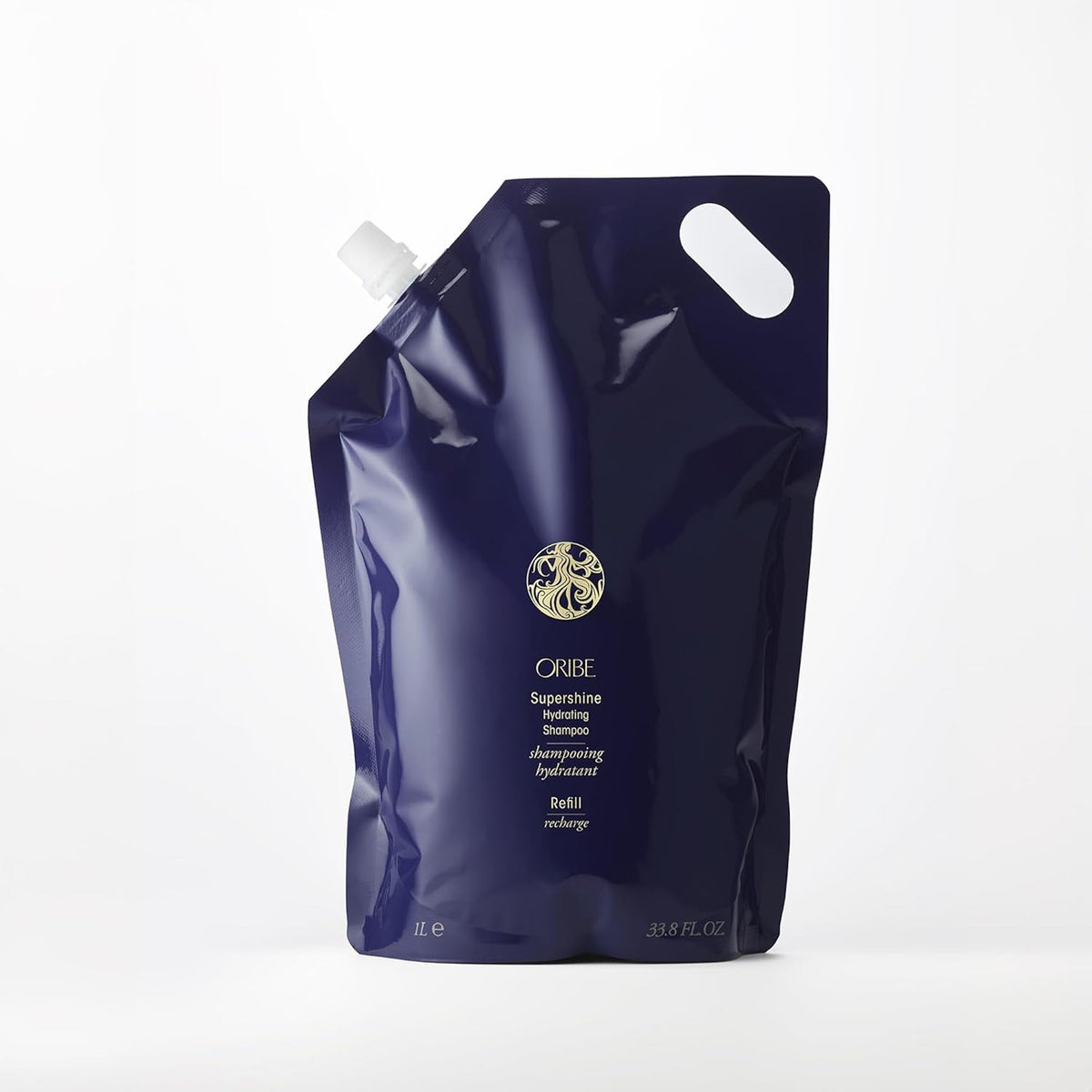Oribe Supershine Hydrating Shampoo for soft shine and hydration — Liter Refill (33.8 oz).