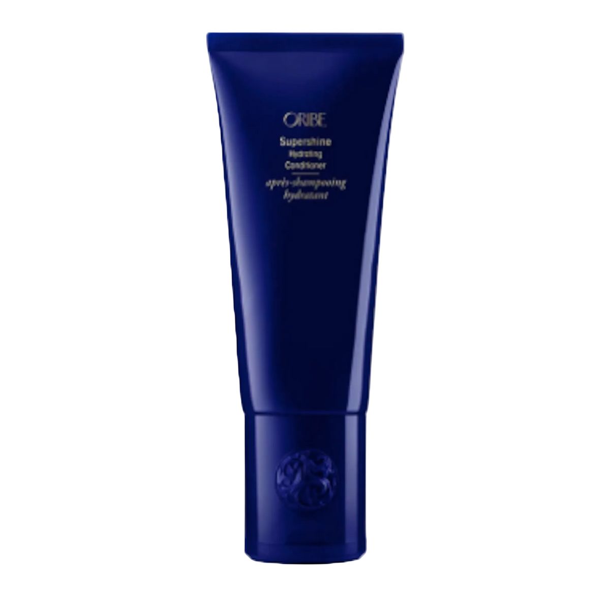 Oribe Supershine Hydrating Conditioner for soft shine and hydration — 1.7 oz travel size.