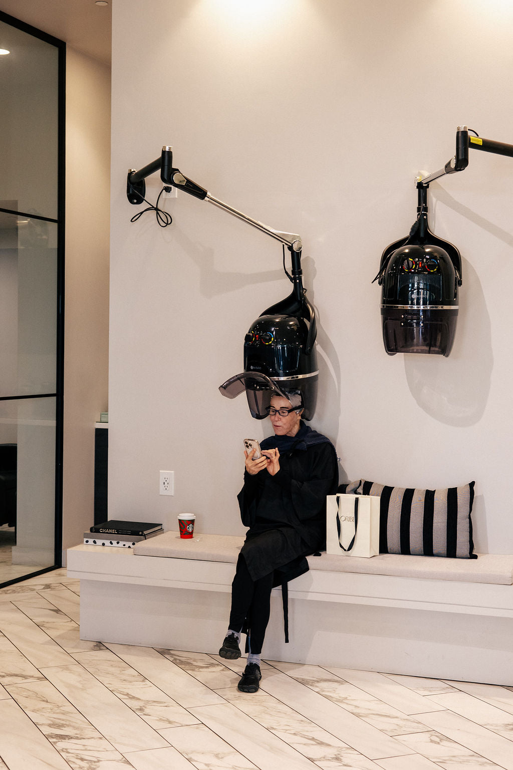 Inside The Studio salon in downtown Walnut Creek