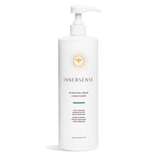 Load image into Gallery viewer, Innersense Organic Beauty - Hydrating Cream Conditioner. Liter size 32 oz. bottle with pump dispenser.
