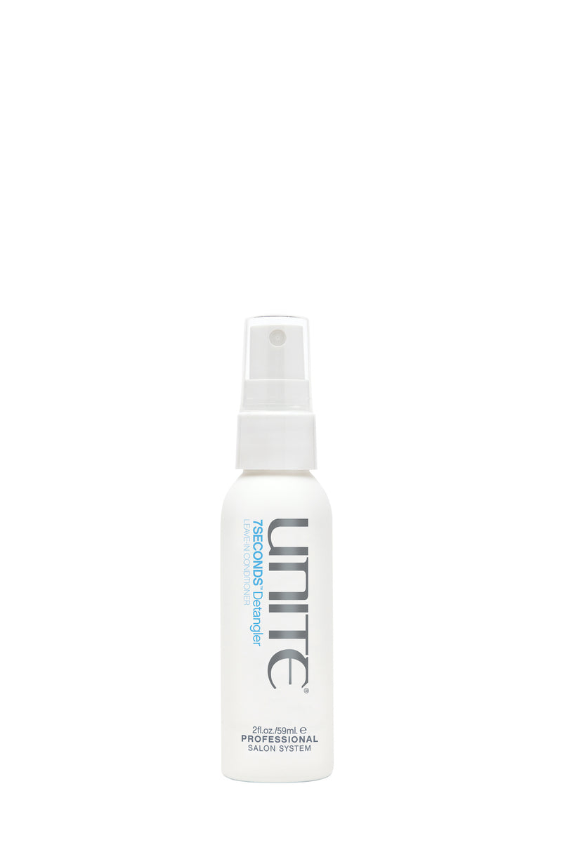 Unite - 7Seconds Detangler 2 oz. white bottle with pump top and cap