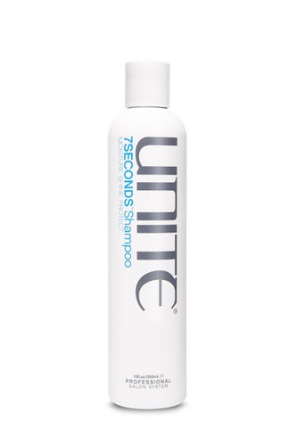 Unite - 7Seconds Shampoo white 10 oz. bottle with flip top
