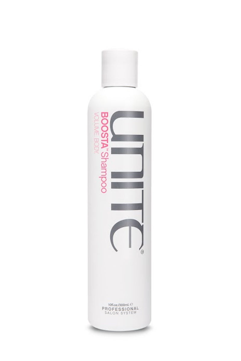 Unite - BOOSTA Shampoo 10 oz. white bottle with white top