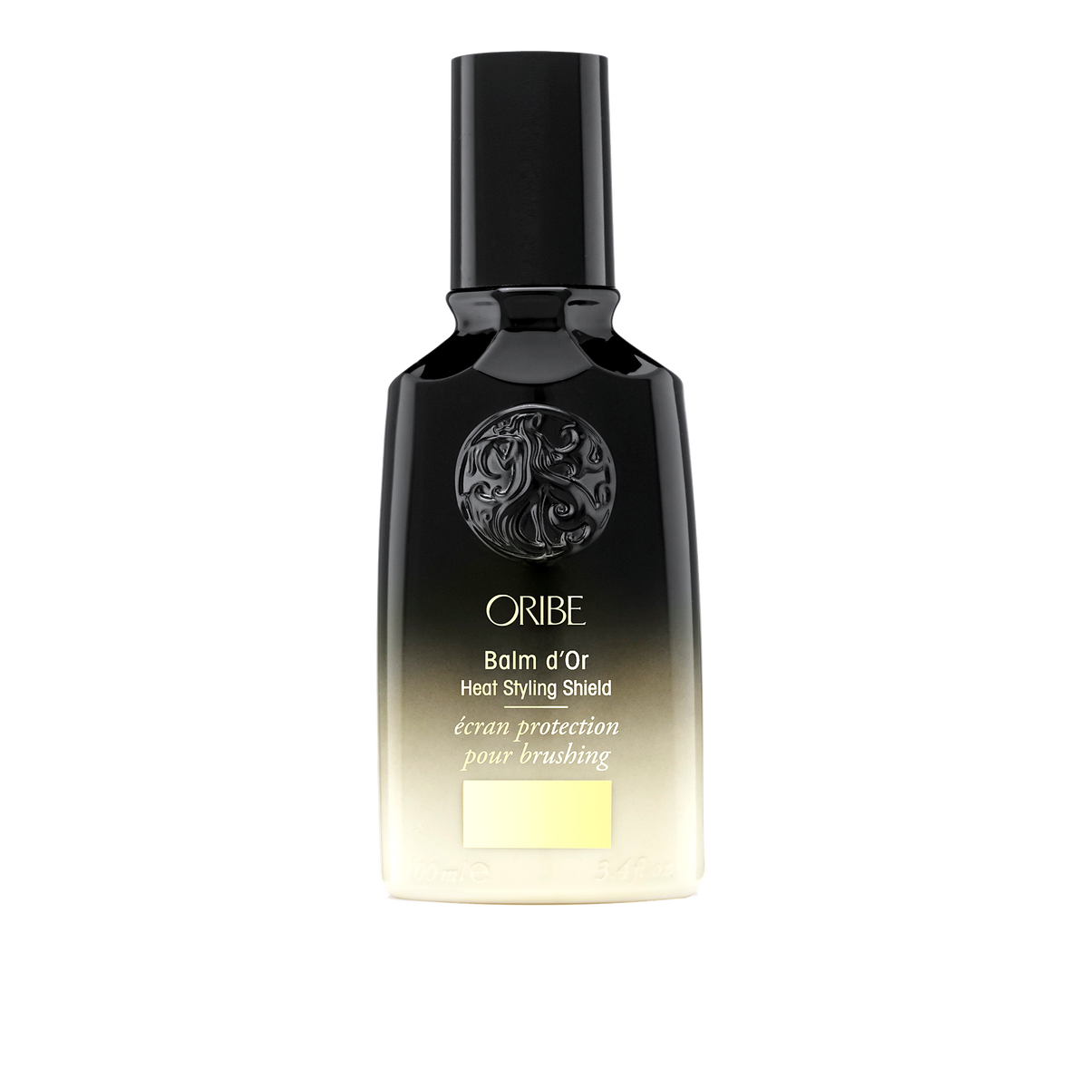 Oribe Balm d’Or Heat Styling Shield for heat styled hair.