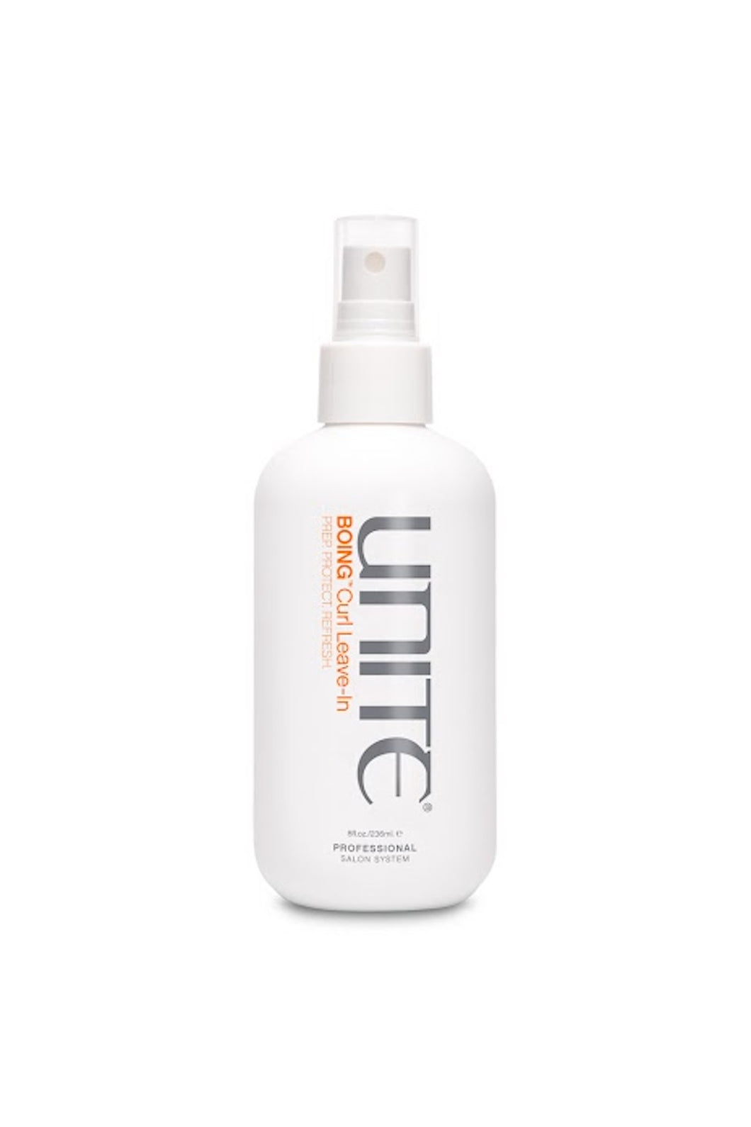 Unite - BOING Leave-In Conditioner white non-aerosol spray bottle 8 oz