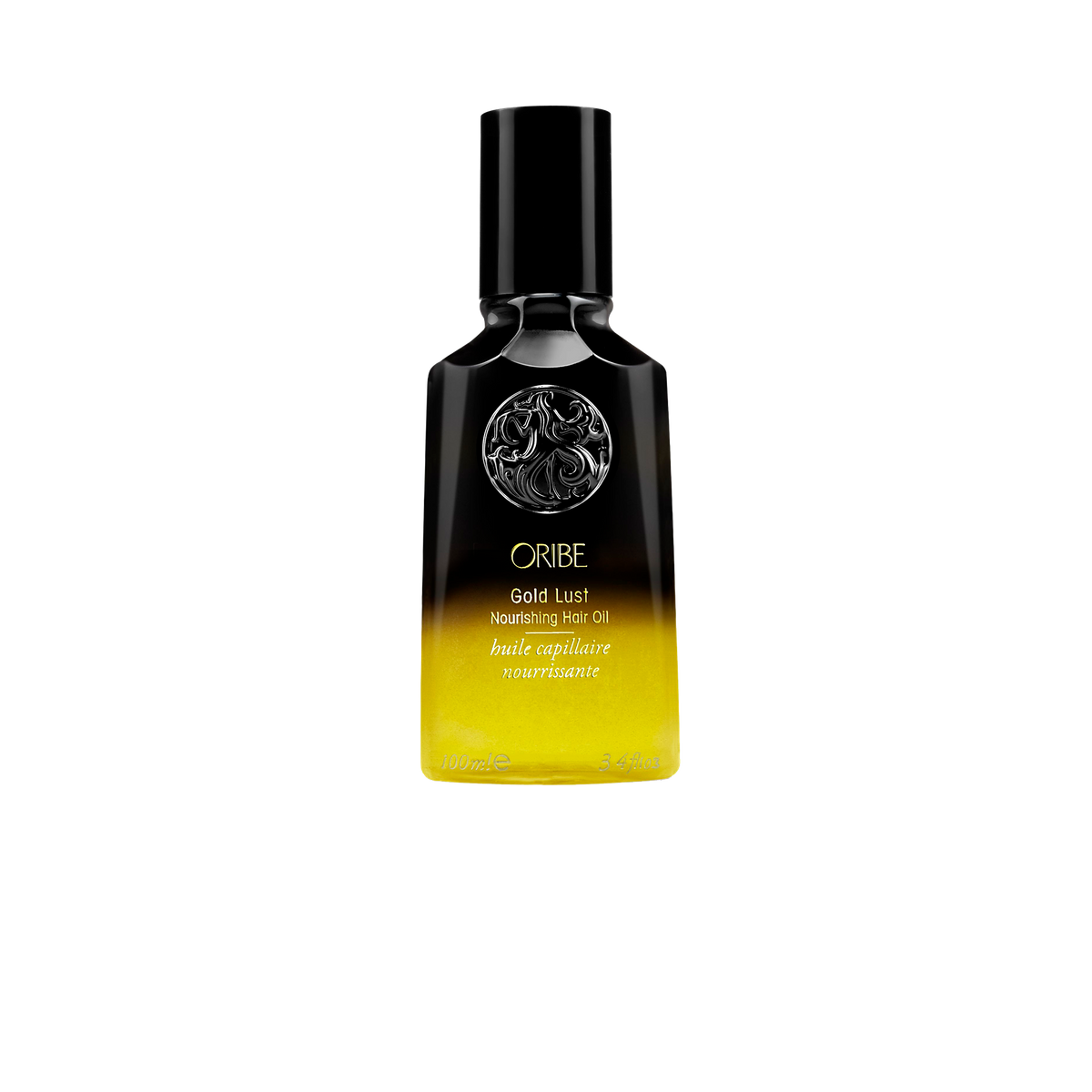 Oribe Gold Lust Nourishing Hair Oil for shine and frizz control — 3.4 oz regular size.