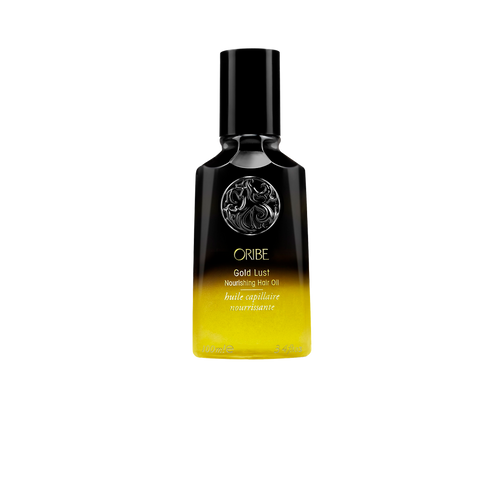 Oribe Gold Lust Nourishing Hair Oil for shine and frizz control — 3.4 oz regular size.