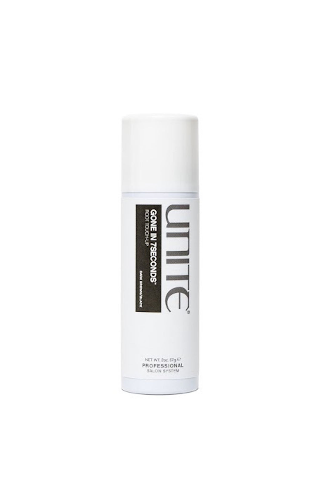 Unite - Root touch up spray white aeroaol 2 oz. bottle with white top