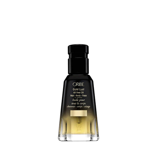 Oribe - Gold Lust All Over Oil in glass black to gold ombre bottle with black top