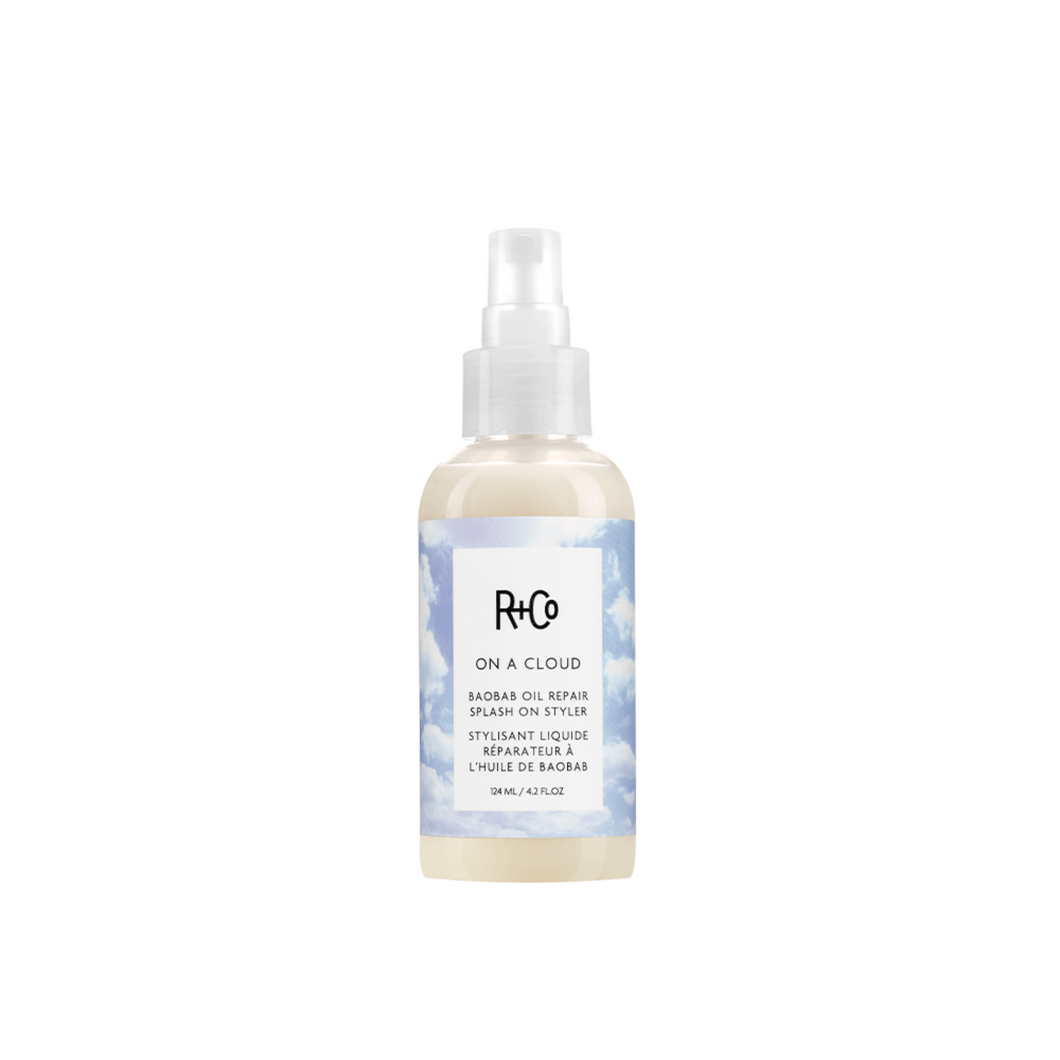 R+Co - On A Cloud Styler bottle with non aerosol spray top