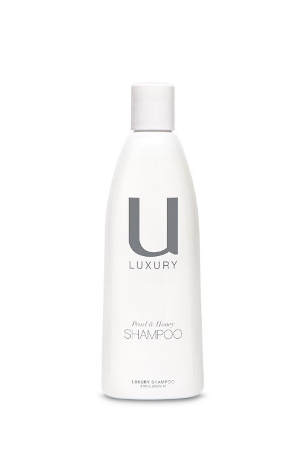 Unite - U LUXURY Shampoo white bottle with white cap 8.5 oz.