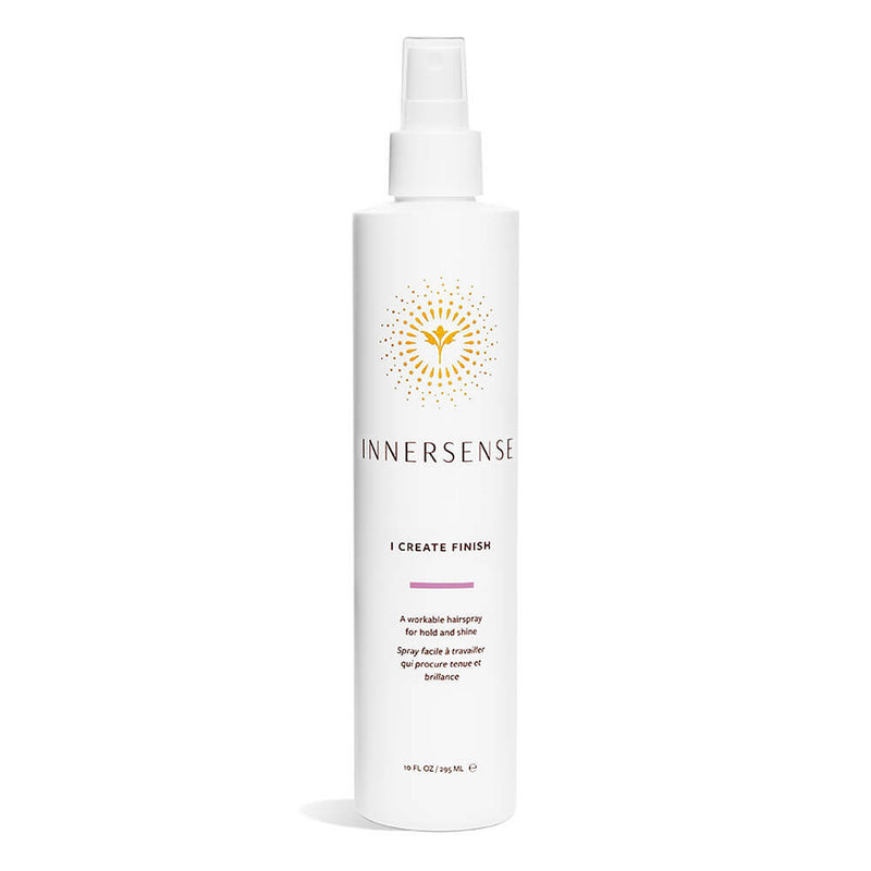 Innersense Organic Beauty - I Create Finish Hairspray. Regular 10 oz. bottle. Non-aerosol hairspray with pump top.