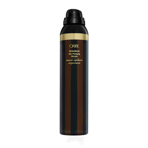 Oribe Grandiose Hair Plumping Mousse for volume and body — 5.7 oz regular size.