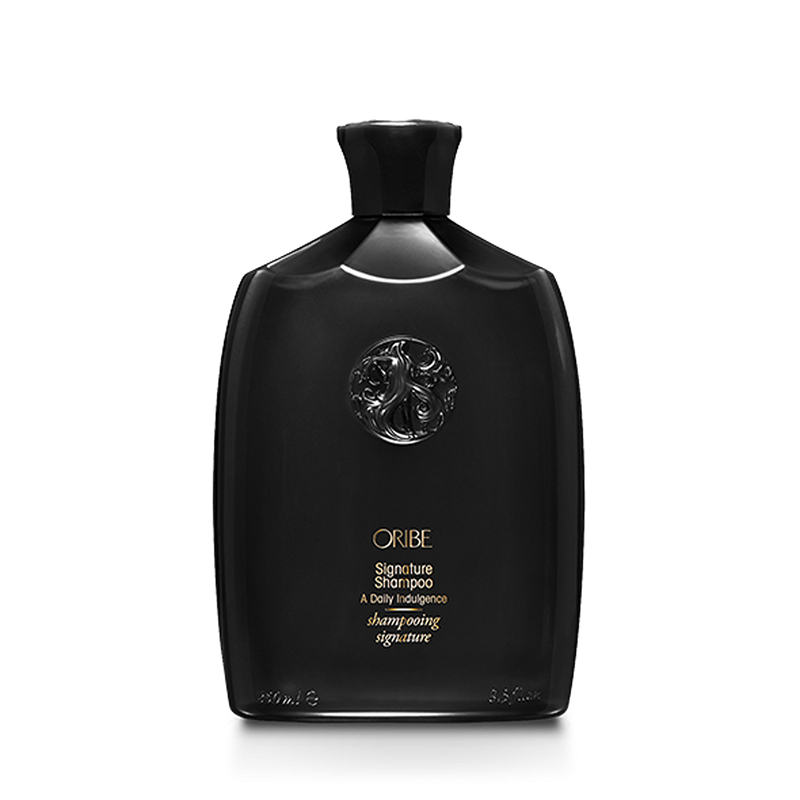 Oribe - Signature Shampoo black bottle with gold lettering