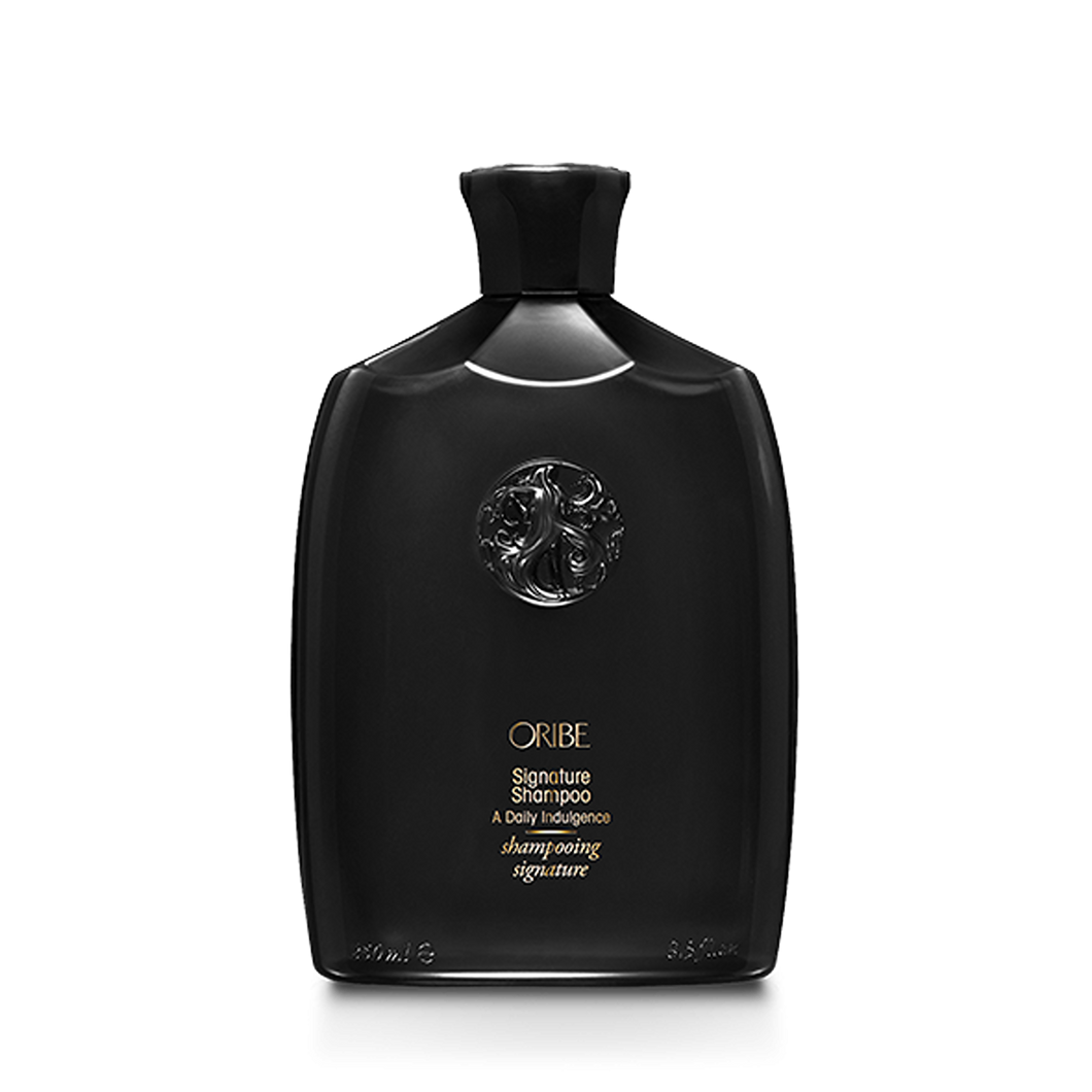 Oribe - Signature Shampoo black bottle with gold lettering