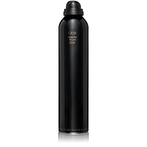Oribe - Superfine aersol hairspray in black aerosol bottle 