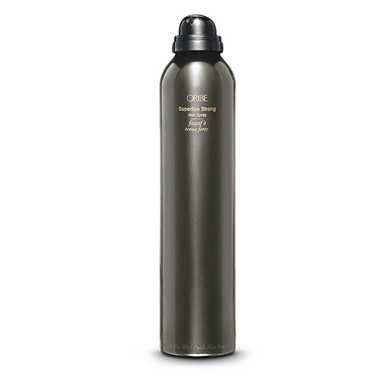 Oribe - Superfine Strong Hairspray black aerosol bottle