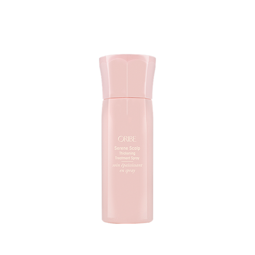 Oribe - Serene Scalp Thickening Treatment baby pink non aerosol bottle with matching lid