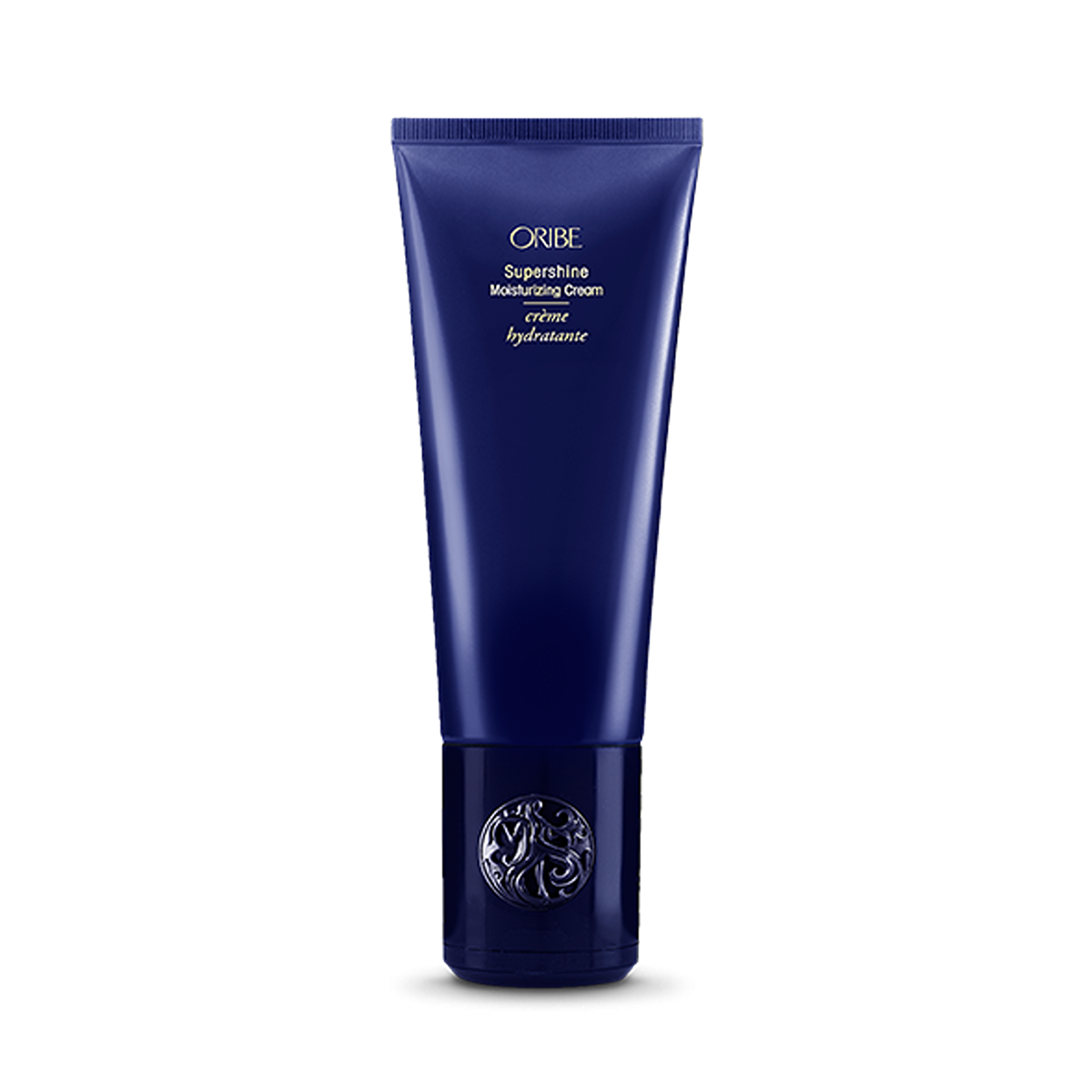 Oribe Supershine Moisturizing Cream for moisture and frizz control — 5 oz regular size.