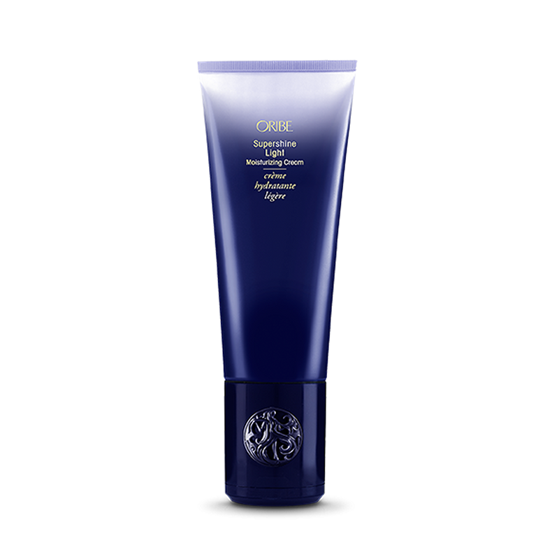 Oribe - Supershine Light white to blue ombre squeeze bottle