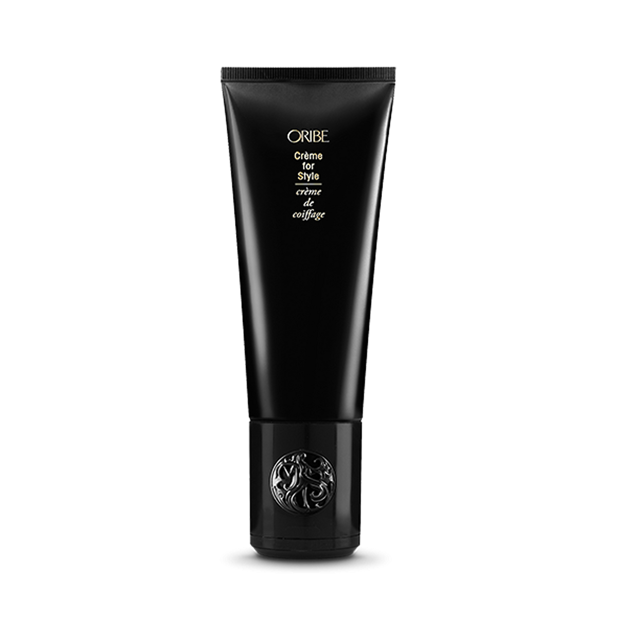 Oribe Crème for Style for soft hold and polish — 5 oz regular size.