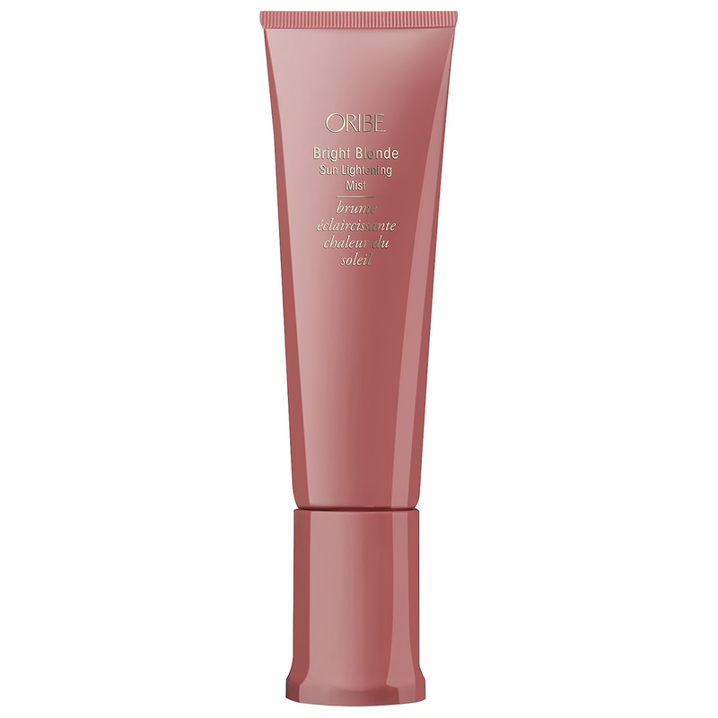 Oribe - BRIGHT BLONDE Sun Lightening Mist pink bottle with pink lid