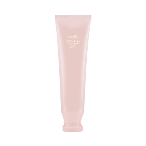 Oribe - Serene Scalp Exfoliating Scrub baby pink bottle with gold lettering