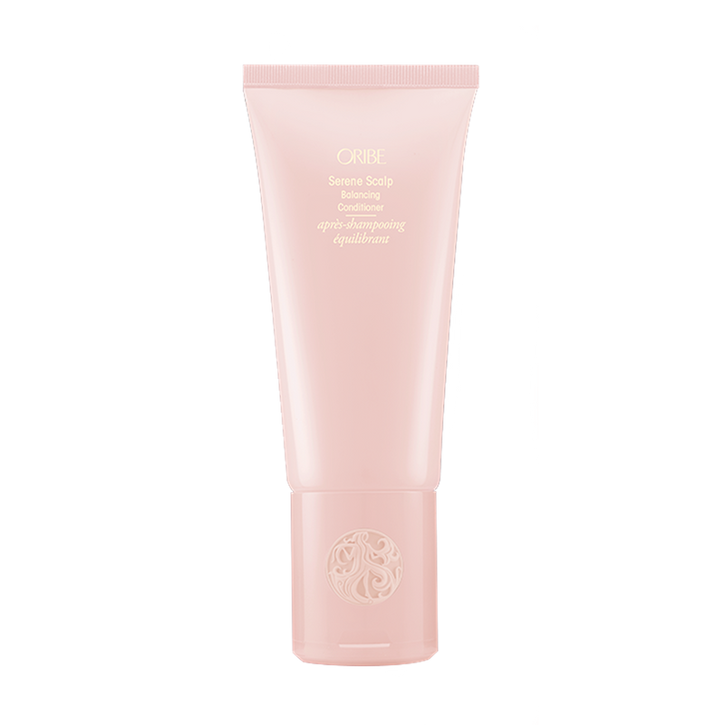 Oribe - Serene Scalp conditioner baby pink bottle with gold lettering