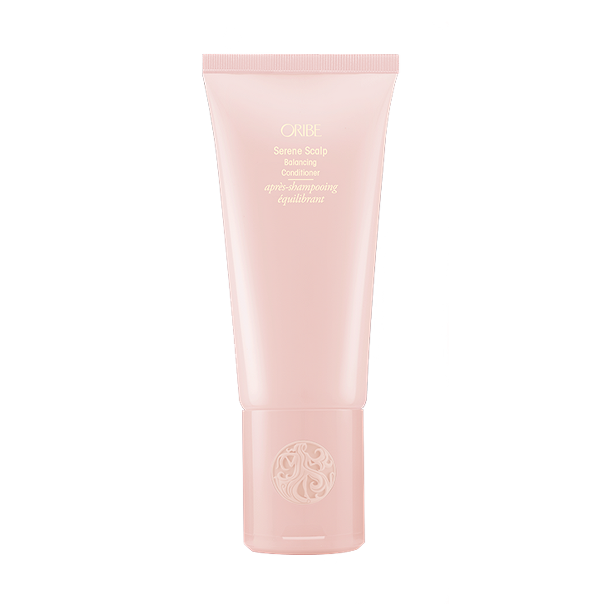 Oribe - Serene Scalp conditioner baby pink bottle with gold lettering