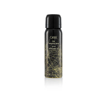 Load image into Gallery viewer, Oribe - Dry Texturizing Spray travel size aerosol black and gold bottle with black lid
