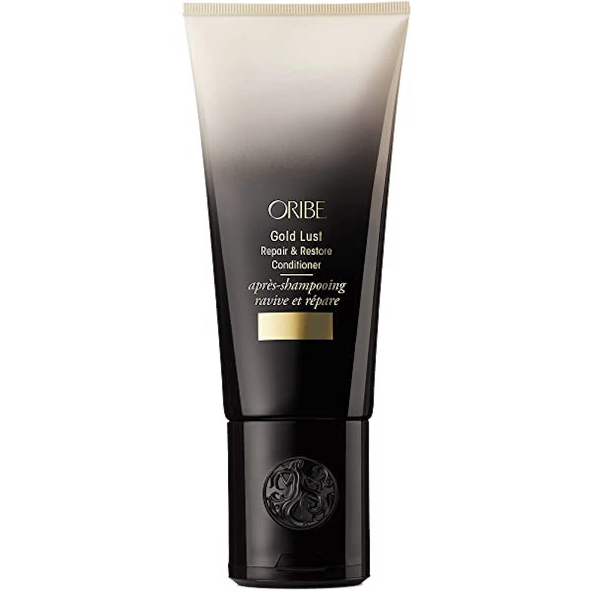 Oribe Gold Lust Transformative Masque for damaged hair — 1.7 oz travel size.