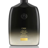 Oribe Gold Lust Repair & Restore Shampoo for damaged hair — 2.5 oz travel size.