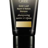 Oribe Gold Lust Repair & Restore Shampoo for damaged hair — 33.8 oz liter.
