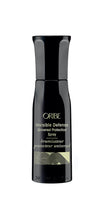 Load image into Gallery viewer, Oribe - Invisible Defense heat protectant spray in black non aerosol spray bottle. Travel size
