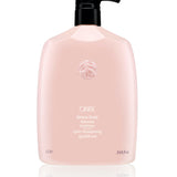 Oribe - Serene Scalp Conditioner liter sized baby pink bottle with black pump top