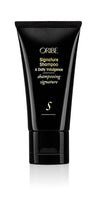 Load image into Gallery viewer, Oribe - Gold Lust Shampoo travel sized black bottle with gold lettering

