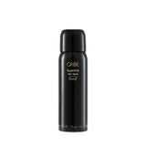 Oribe Superfine Hair Spray for brushable hold — 2.2 oz travel size.