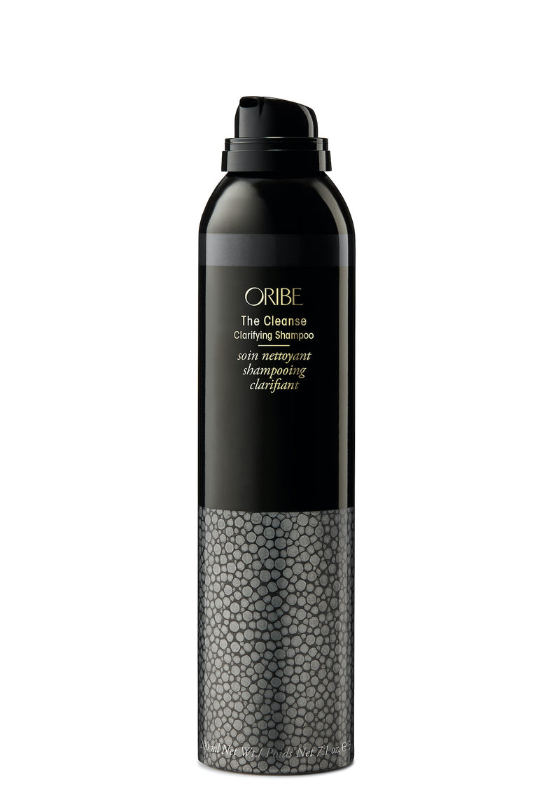 Oribe - the Cleanse Shampoo black top of bottle and silver bottom